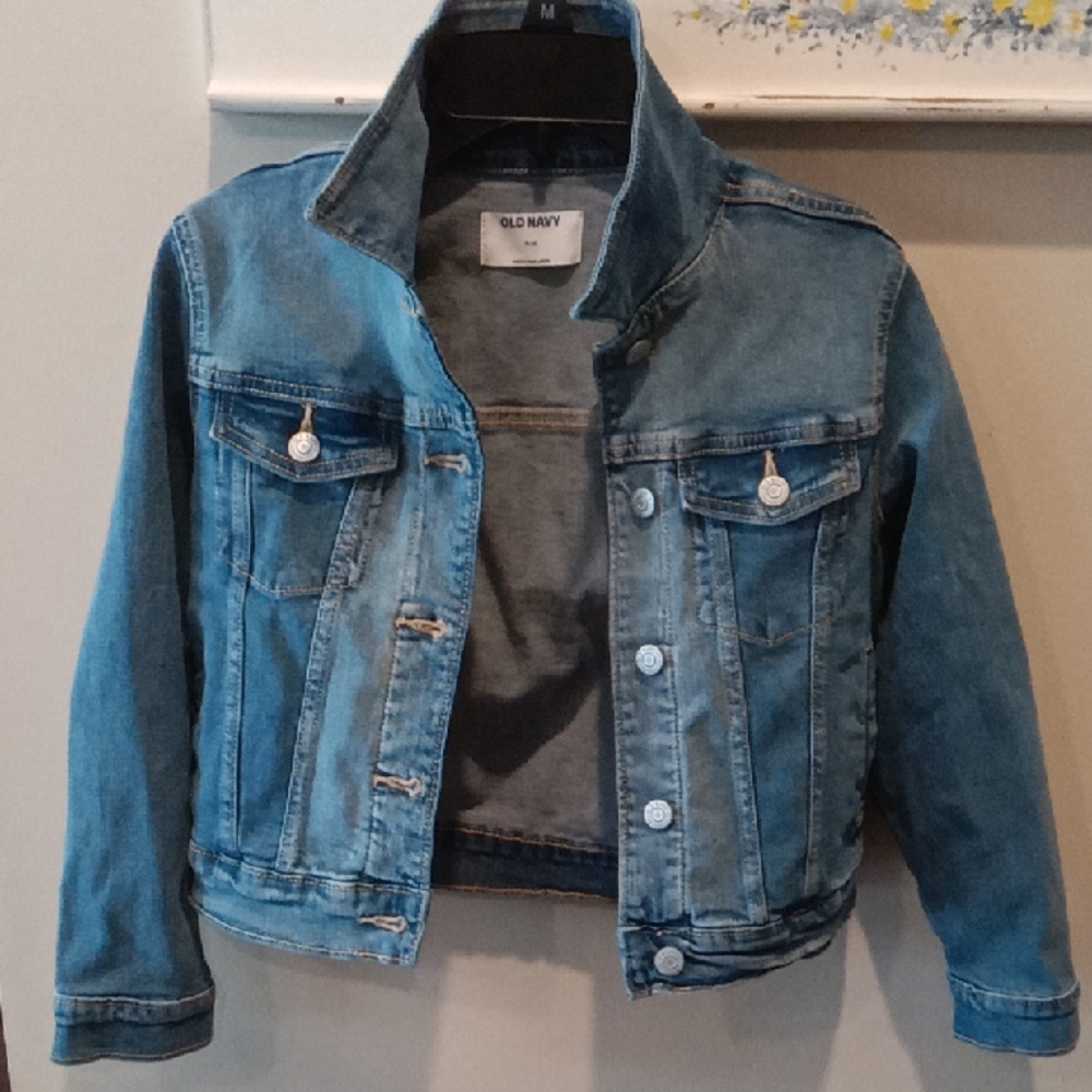 Old Navy Blue Jean Jacket Classic Denim Style